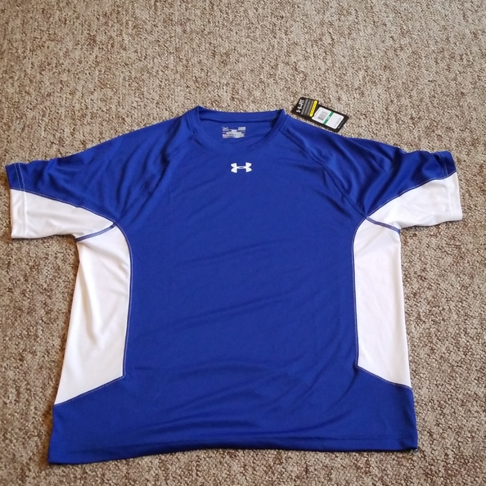 NWT Navy blue under armour shirt